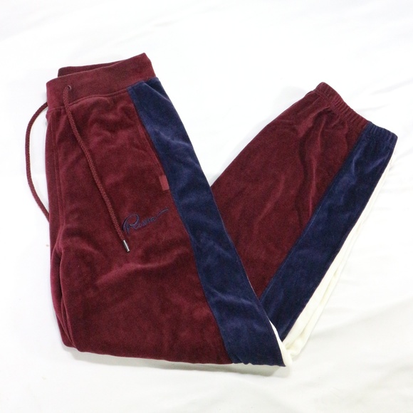 Puma Pants - FENTY Puma by Rihanna Velour Track Pants Joggers